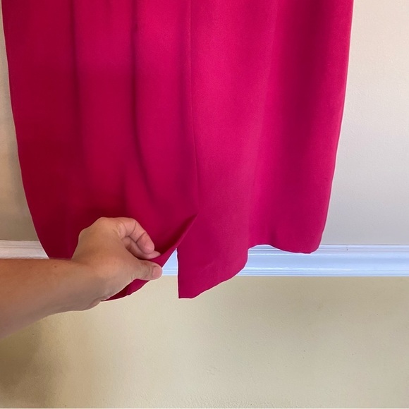 L.K. Bennett Pink Sleeveless Dress Size 14 - Picture 11 of 16